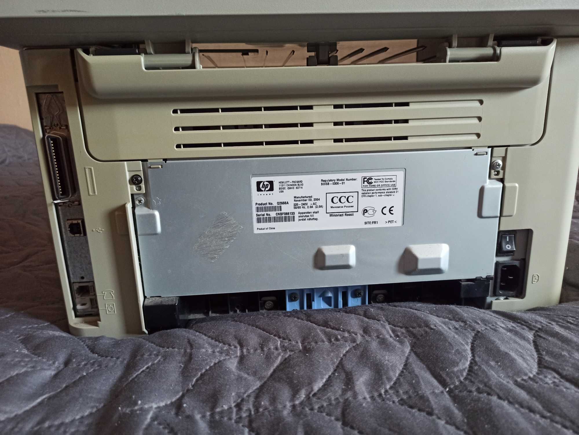 Лазерен принтер, копир, скенер и факс HP LaserJet 3030