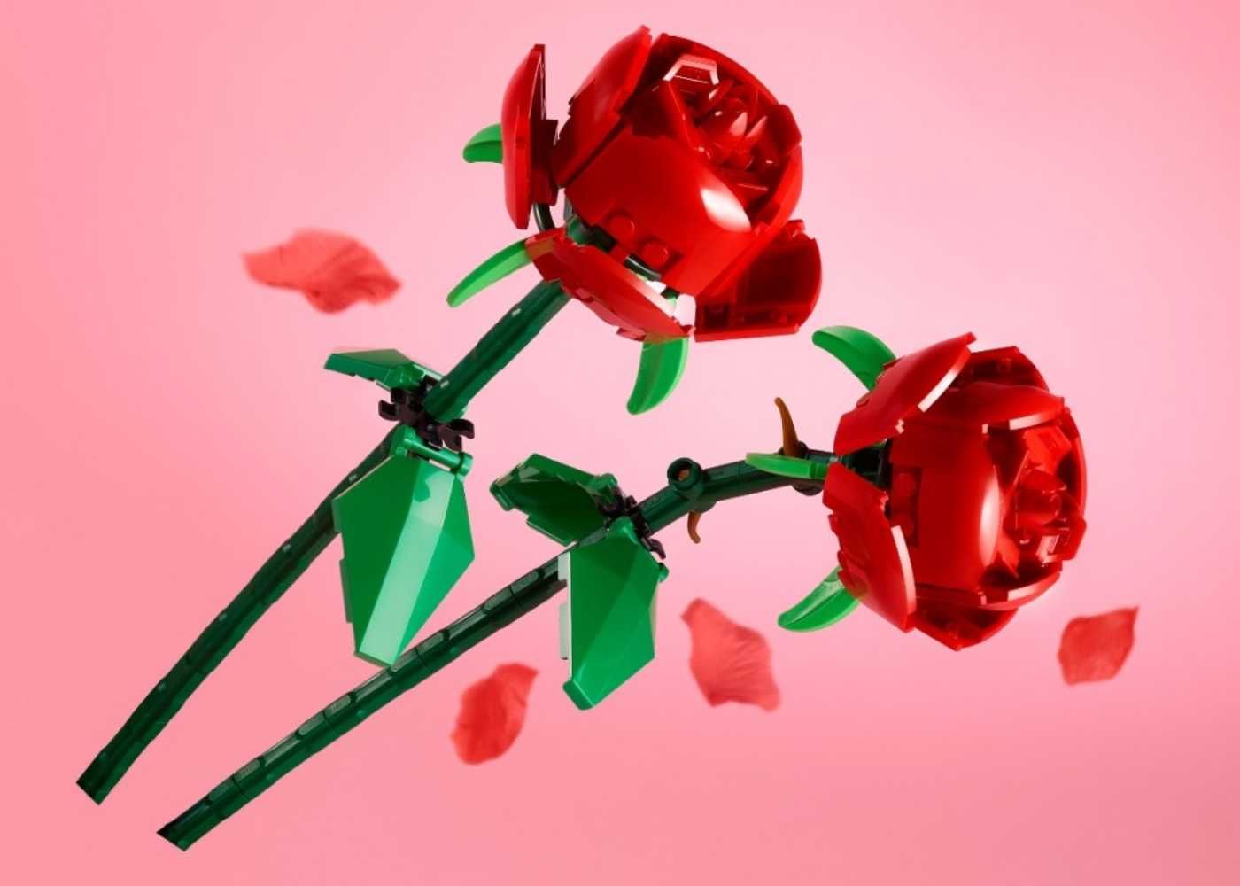 Цветочный конструктор роза разных цветов