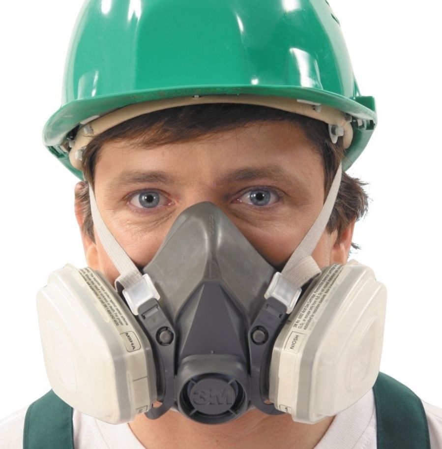 Masca de protectie 3M completa pentru munca , praf fum gaze chimicale