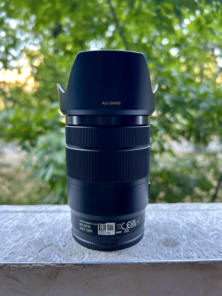 Обектив sony 18-135mm Като НОВ