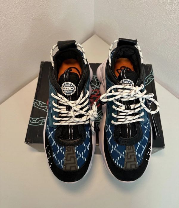 Adidași Versace Blue chain. Full box