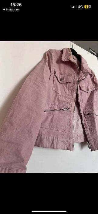 Jacheta din catifea reiata Amisu