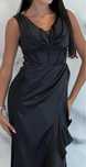 Rochie  lunga neagra BOGAS
