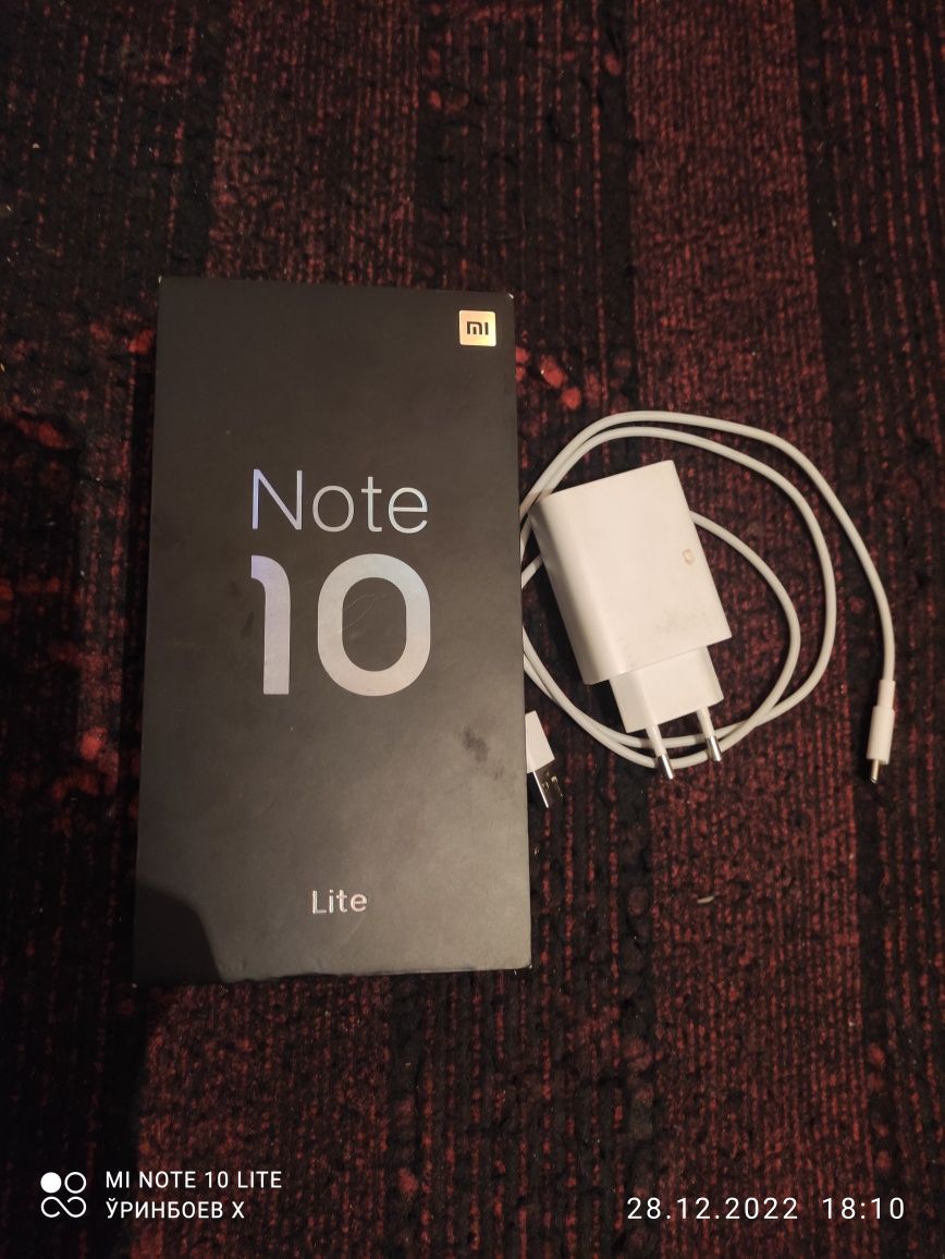 Xiaomi mi note 10 lite