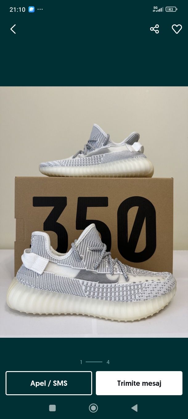 Yeezy calitate premium verificare colet