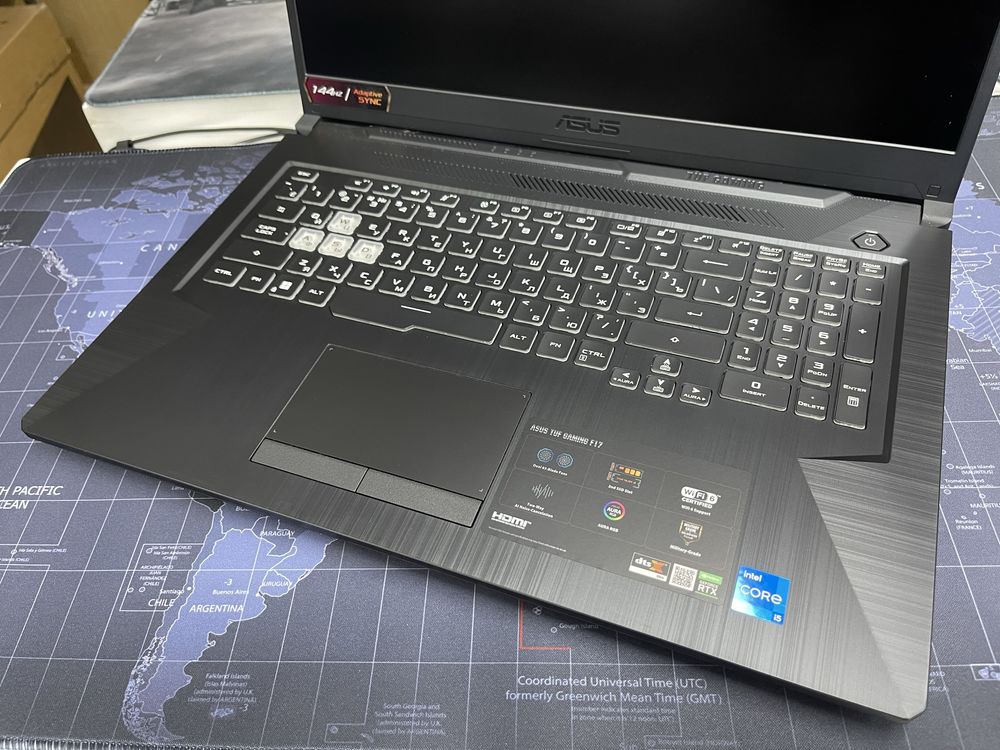 Игровой Ноутбук Asus Tuf Gaming F17-Core i5-11400H/16Gb/SSD512/RTX3050