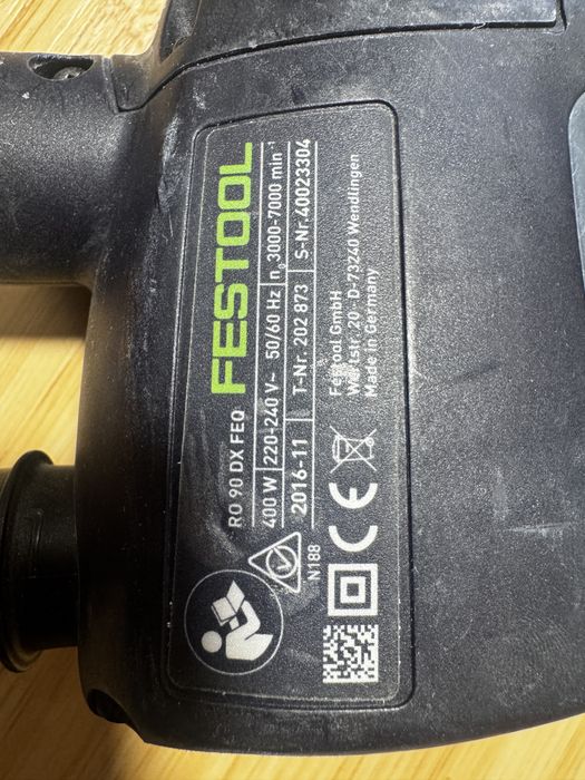 Festool Slefuitor cu excentric RO 90 DX FEQ-Plus ROTEX