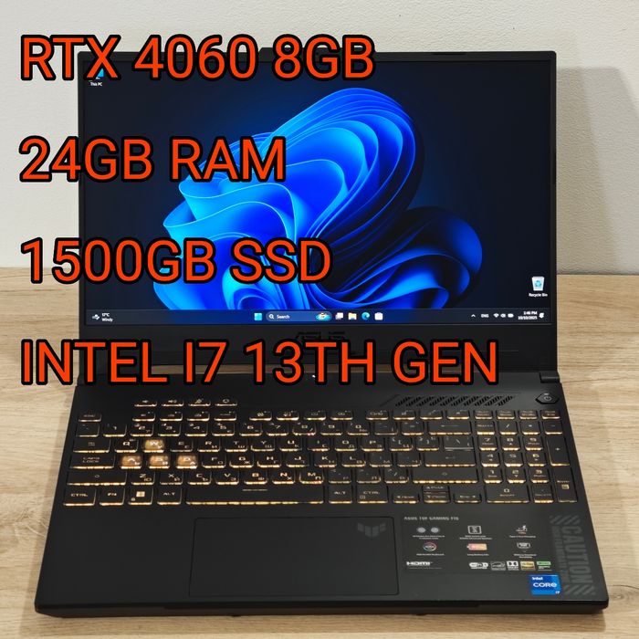 Геймърски Asus tuf f15