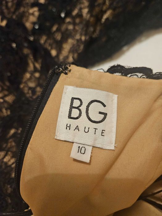 Rochie de gala cu jupon si dantela BG Haute by Scala (SUA) mar 10 (M)