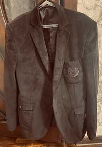 Турецкий мужской пиджак (костюм )велюр