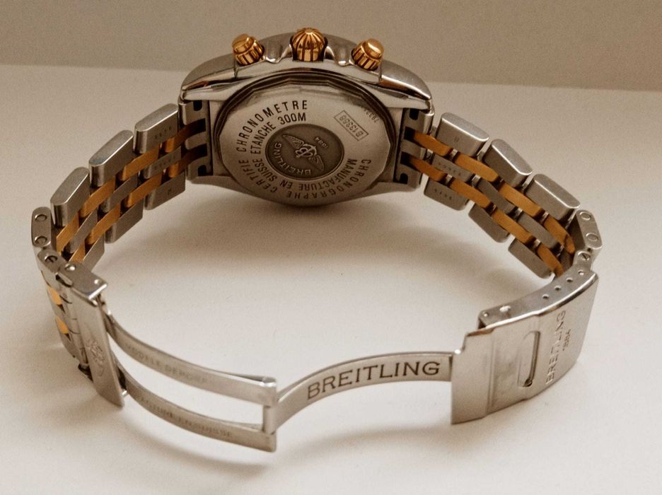Breitling Chronomat Evolution 44mm 18ct gold/steel