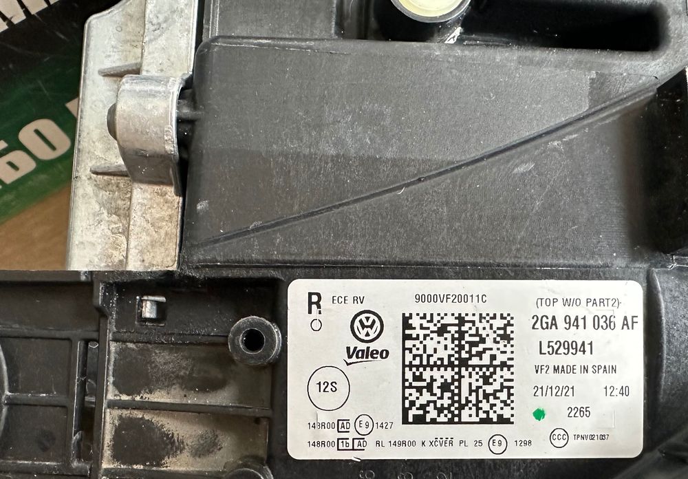 Фар far десен фарове IQ.LIGHT за Фолксваген Т-Рок фейс Vw T-Roc