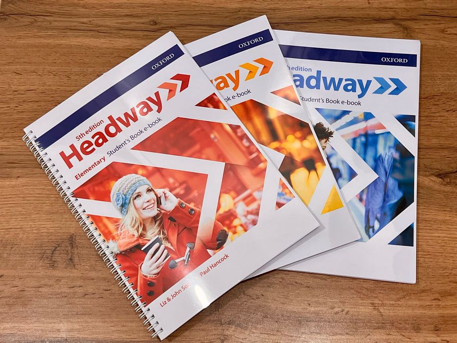 Учебники по английскому Headway 5th (5 издание) все уровни