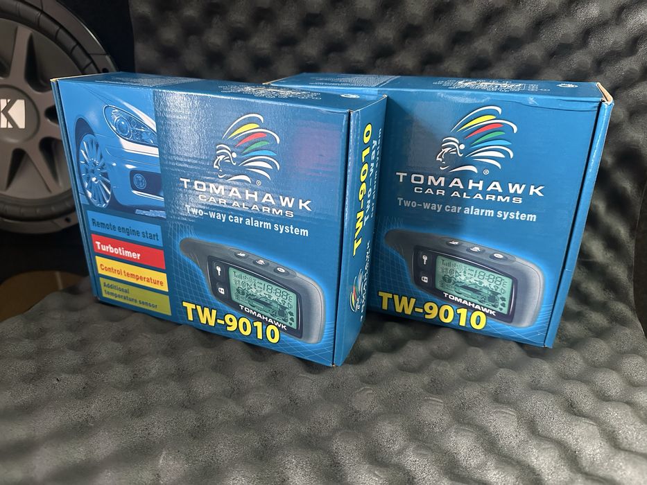 Tomahawk TW 9010 сигнализация с автозаводом