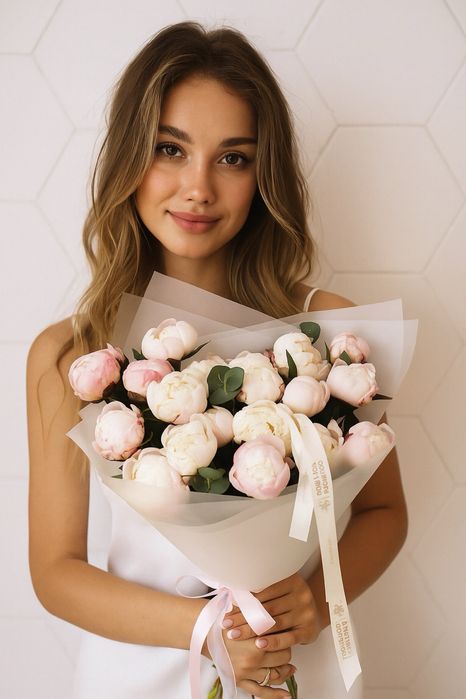 Пионы, букеты по несезонным ценам