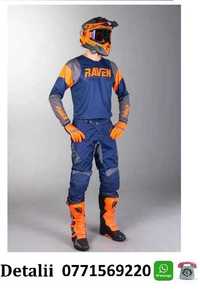 Echipament  Enduro moto downhill Pantaloni Bluza ATV cross Raven