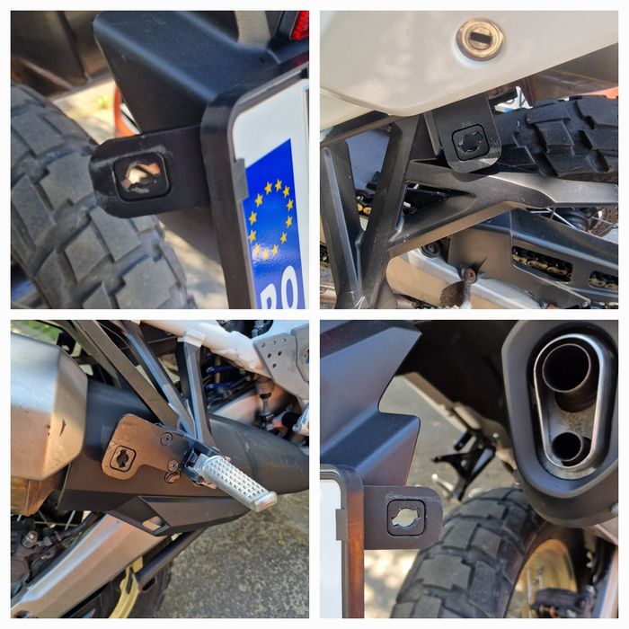 Cutii laterale (side case) 45L/37L + suporți SW Motech Trax CRF1000 Ad