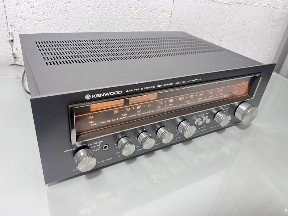 Kenwood KR-4770 - receiver stereo vintage, fabricat în Japonia