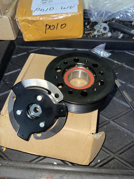 Шкода Рапид шкив компрессора кондиционера