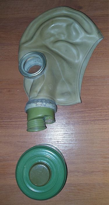 Военен противогаз с филтър-2,3,4.4