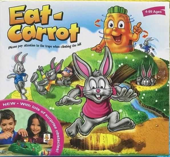 Выдерни морковку! Очень веселая настольная игра.!