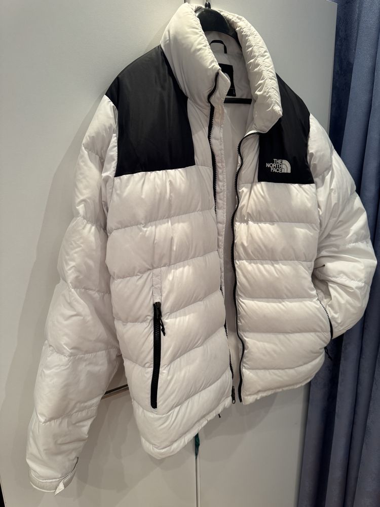 Geaca barbati The North Face 700 alba mărimea L