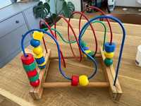 Jucărie din lemn bebeluși Ikea Mula pentru motricitate Montessori