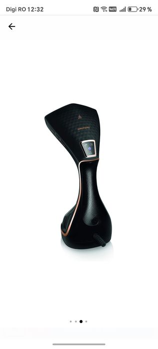 Vând Aparat de calcat cu abur Grundig ST7950, 1600W, ecran LCD, placi