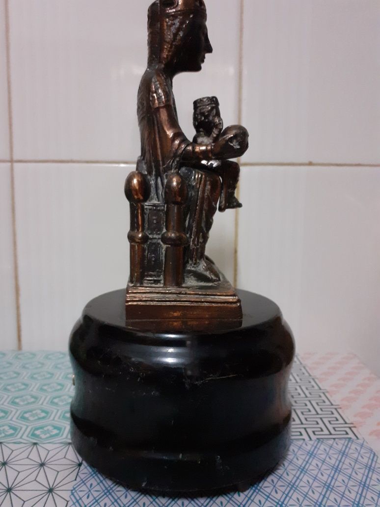 Statueta de bronz crestina