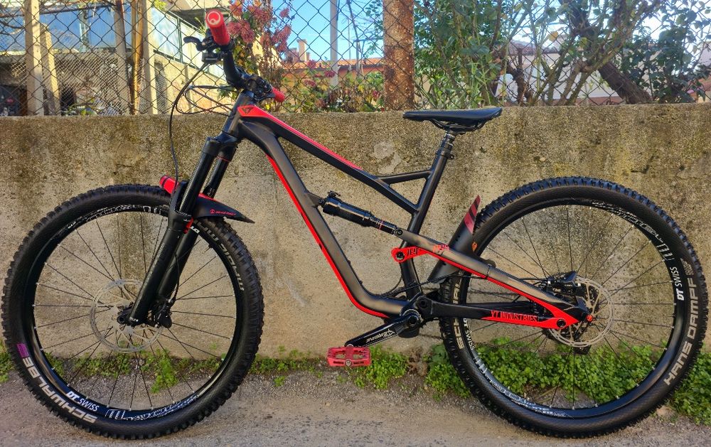 YT industries jeffsy 27.5 M размер Rockshox  Pike , 1x11 SLX Като нов