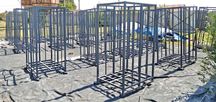 Boxpaleti metalici depozitare manipulare marfuri