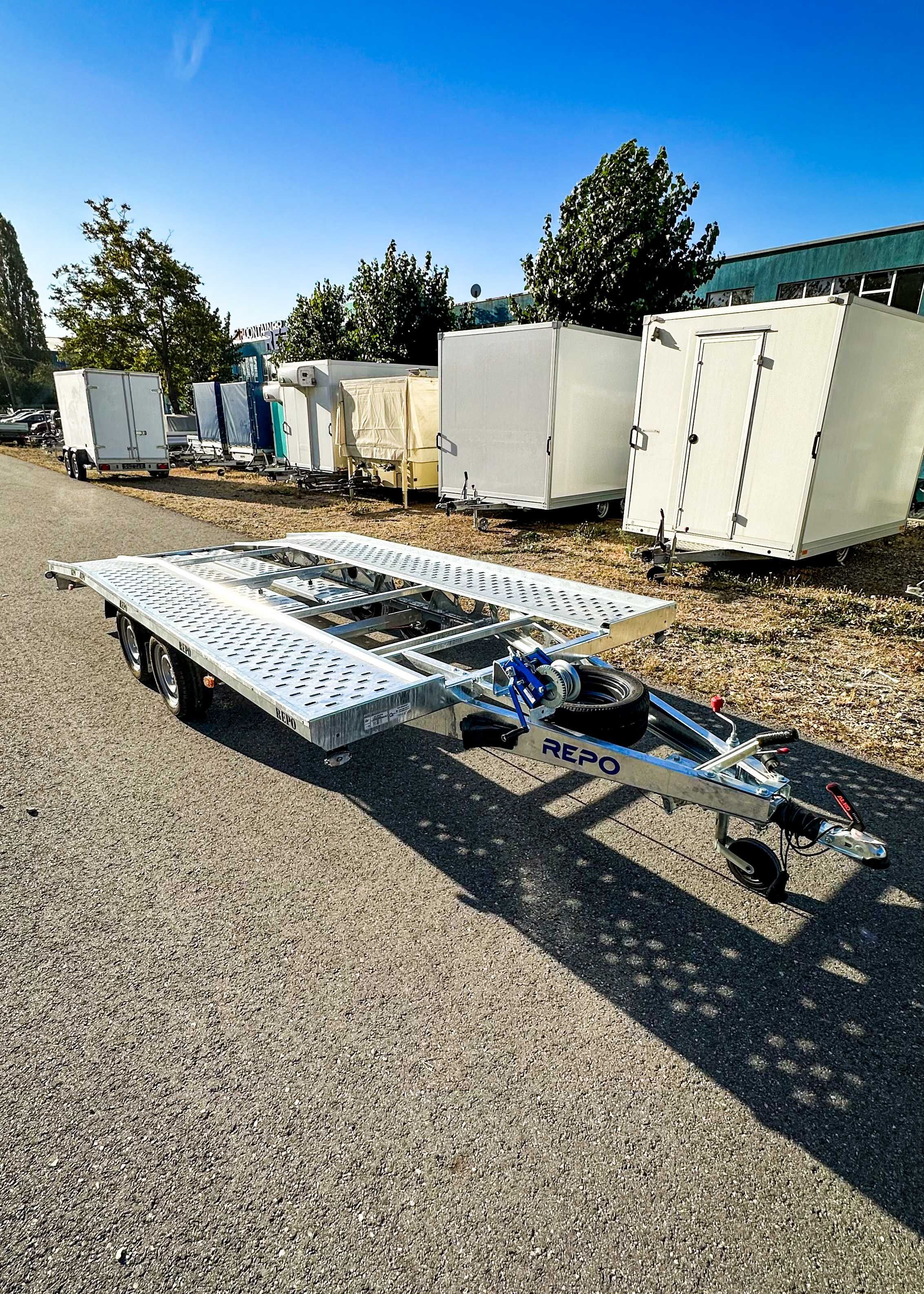 Oferta  Pret Platforma Auto  2 T - 2.7 T 4.5M Repo Trailer Auto