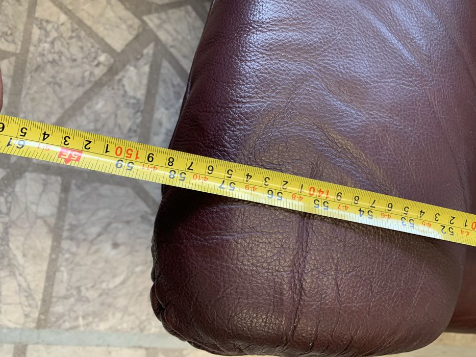 Холна гарнитура естествена кожа