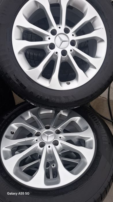 Jante mercedes , se vand cu tot cu anvelope