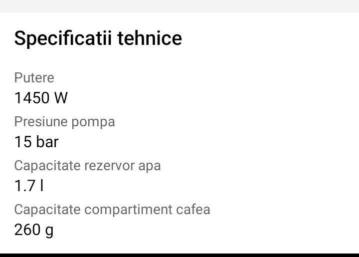 Espressor automat KRUPS Sensation, Garanție 3 ani
