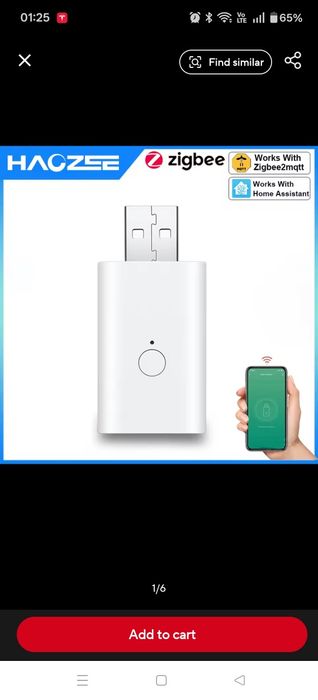 Tuya Smart Zigbee repeater USB