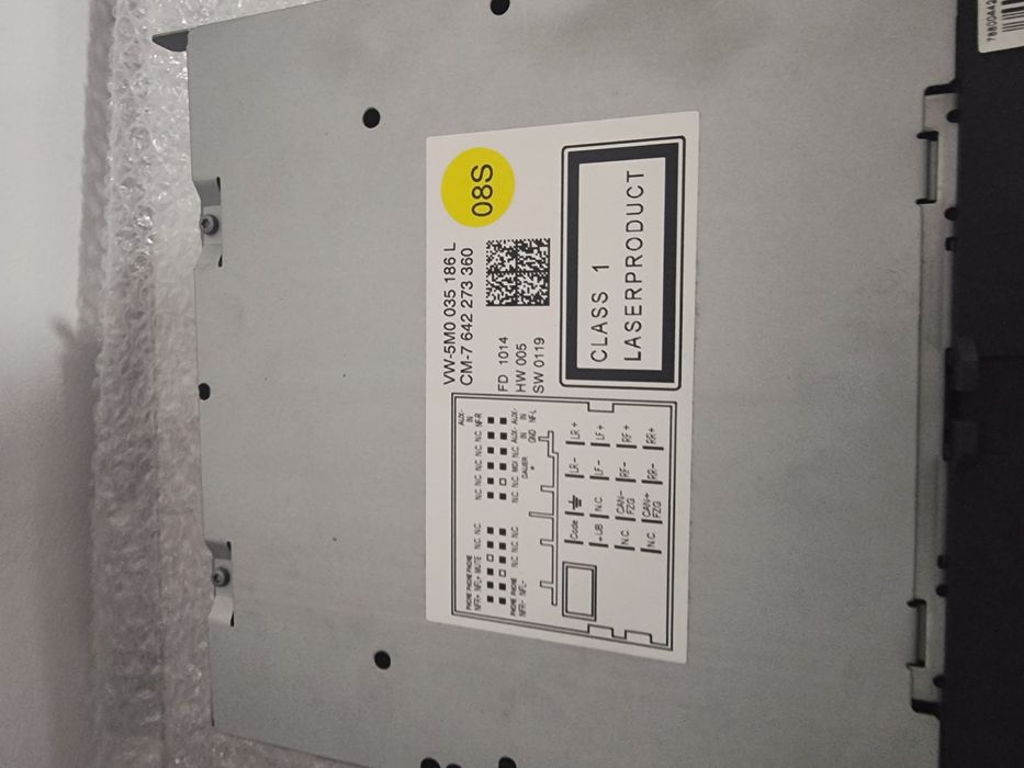 RCD 310 cu modul bluetooth original functional