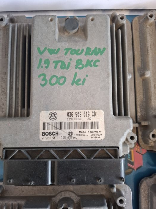 Calculator ECU Motor VW Touran 1.9 2.0 Tdi BMM BMN BKD BKC AVQ