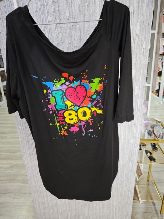 Costum anii 80, cu accesorii, xl, Halloween