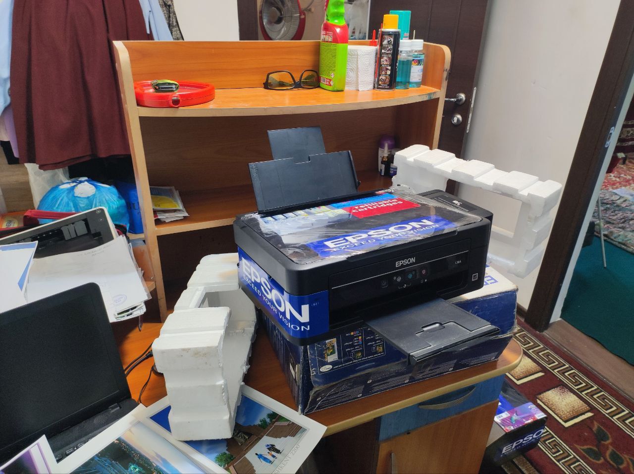 Epson L 364w Kopiya skanerli tradnomprinter holati idial rasmdagi prin