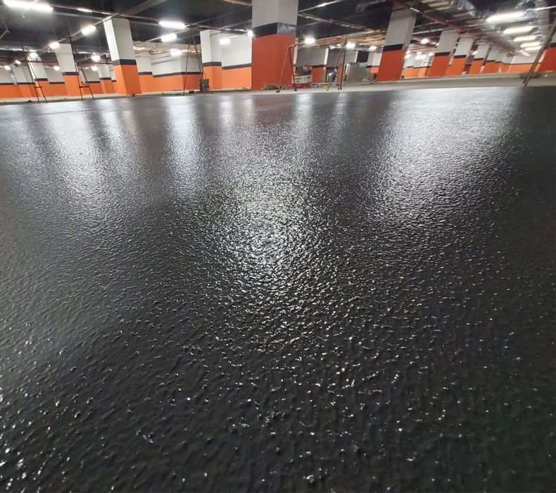 Антискользчшие текстурированные эпоксидные полы ( апельсиновая корка)