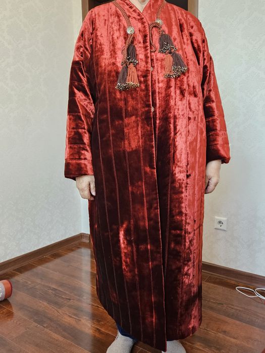 Жадағай бордовый велюр