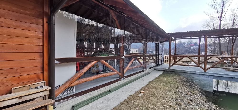 Folie PVC terase si foisoare/ folie terasa transparenta