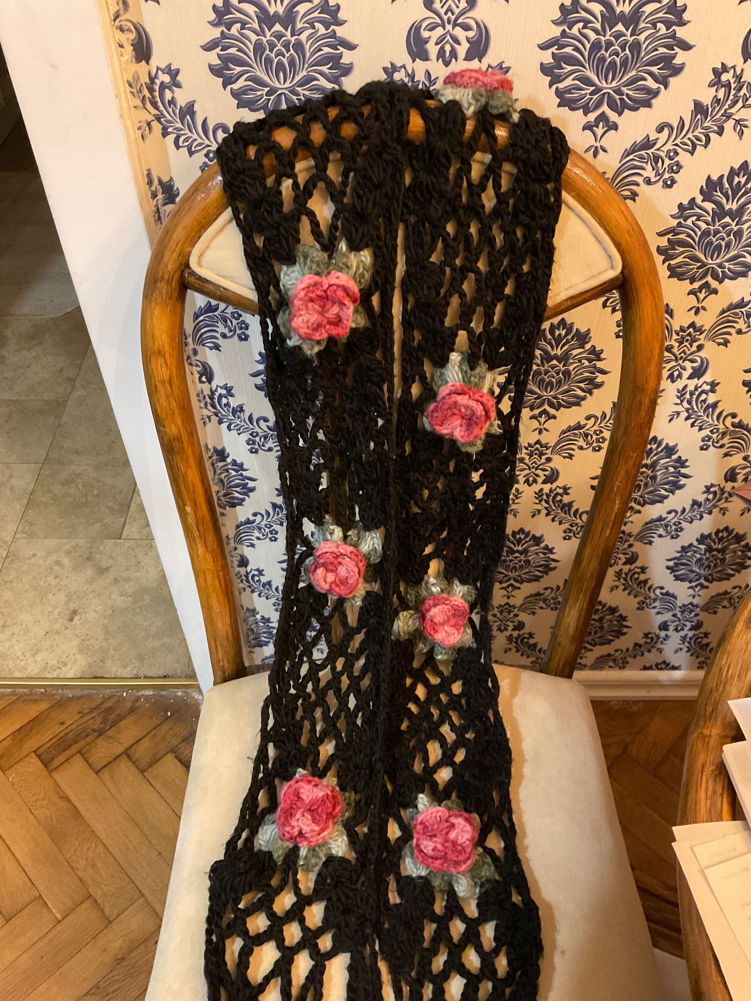 Hand made уникален шал