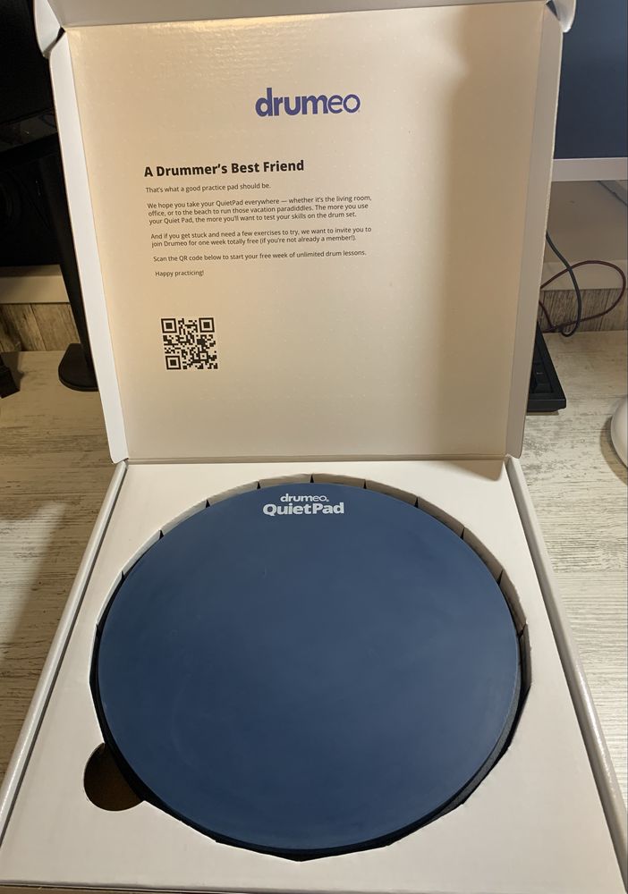 Drumeo QuietPad - практис пад