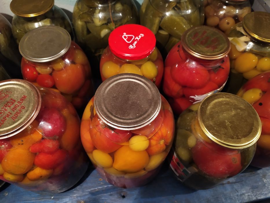 Продам соленья с овощей собранных на собственной даче