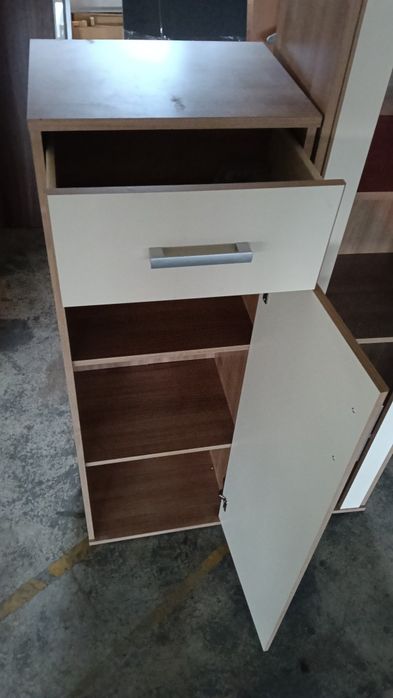 Set Mobilier Modern (2 Corpuri) - Ideal pentru Living/Dormitor/Birou