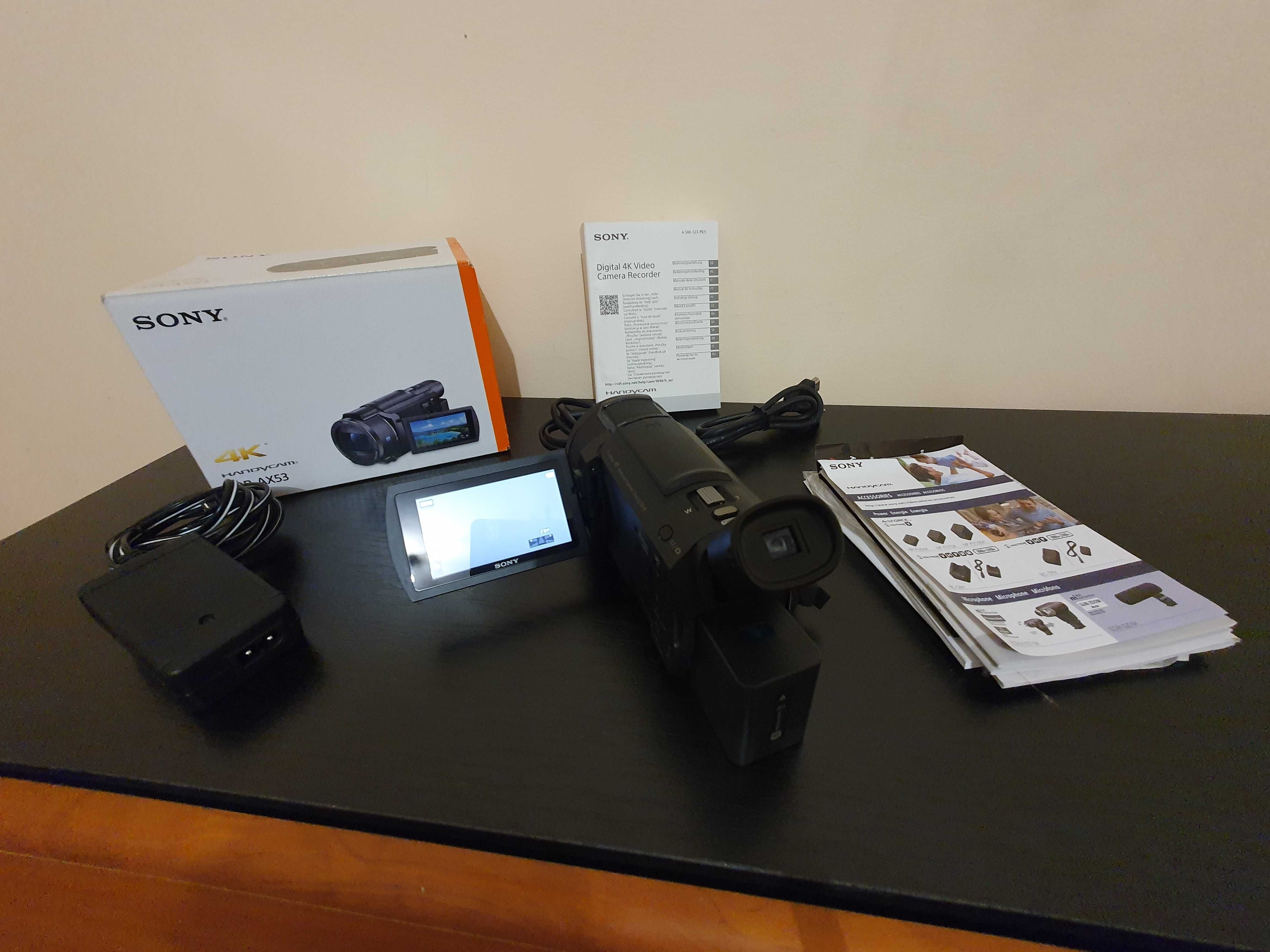 Camera Video Sony FDR-AX53