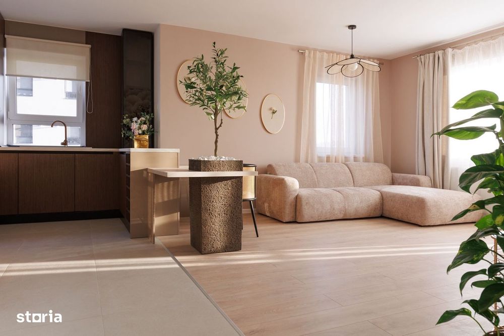 Apartament cu 3 camere in Mosaic Residence, Tractorul