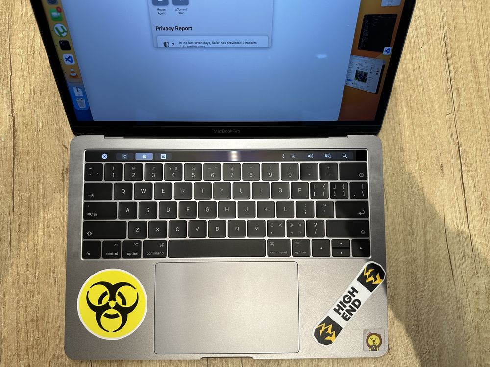 Macbook Pro 13 | Touchbar | 256GB / 8GB